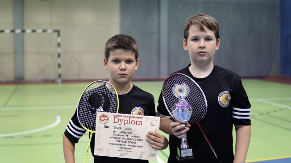 IV i VII miejsce w Finałach Wojewódzkich w Badmintonie Drużynowym w ramach Igrzysk Dzieci - Sianów 2017_22