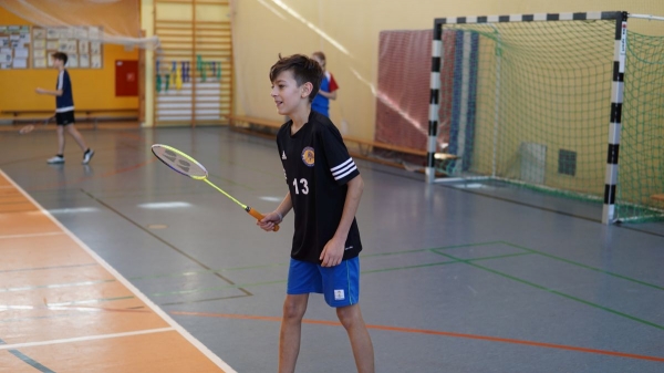 Feryjny Powiatowy Turniej Badmintona - Kozielice_9