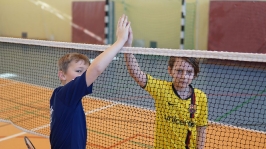 Feryjny Powiatowy Turniej Badmintona - Kozielice_17