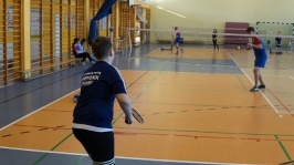 Feryjny Powiatowy Turniej Badmintona - Kozielice, 30.01.2019